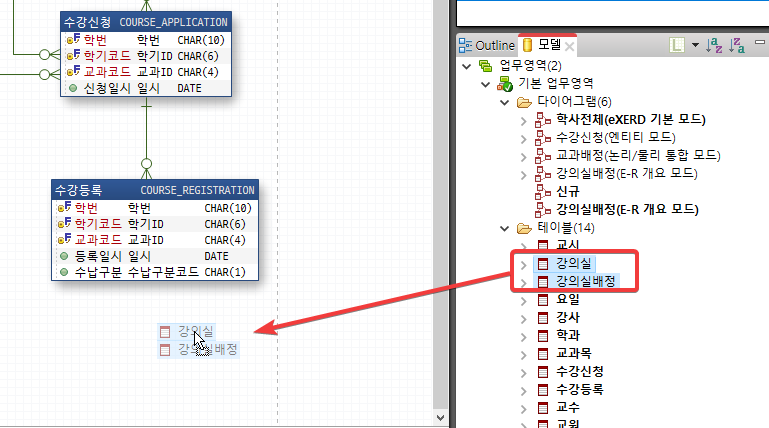 모델 뷰