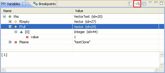 fFull shown as logical structure