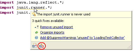 Enriched problem hover