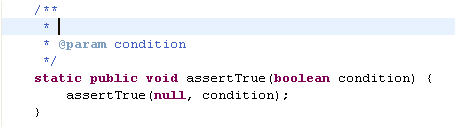 Result of 'Smart Javadoc'