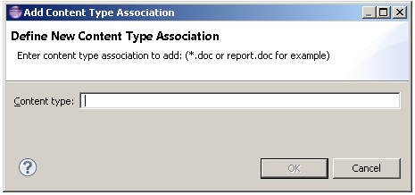 New file type dialog
